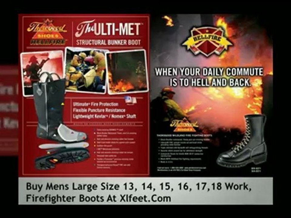 Wide Steel Toe Work boots and Police Boots from Xlfeet!