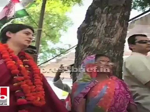 Priyanka Gandhi explains about Rahul Gandhi’s efforts for development