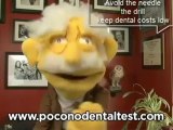 Dentist at poconoDentalTest.com saves on dental treatment at the dentist