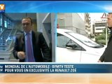 Voiture électrique : la Zoé Renault testée en exclusivité sur BFMTV