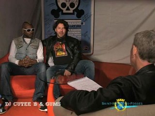 Dj Cutee B & Gums Interview - Rock sur Marne 2012