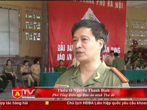 ANTÐ - Khai mạc giải bắn súng quân dụng Báo ANTĐ năm 2012