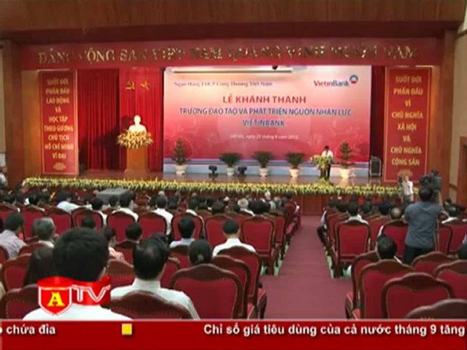 ANTÐ - Khánh thành trường Đào tạo và Phát triển nguồn Nhân lực ViettinBank