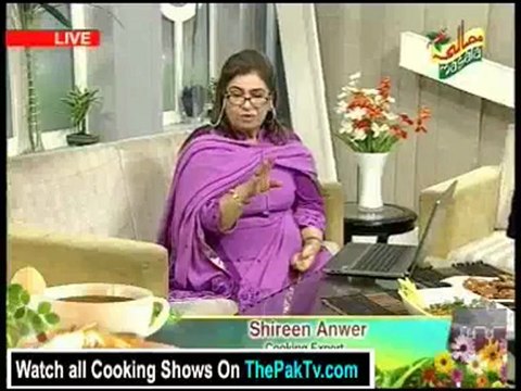 Masala Mornings with Shireen Anwar - 26th September 2012 - Part 2