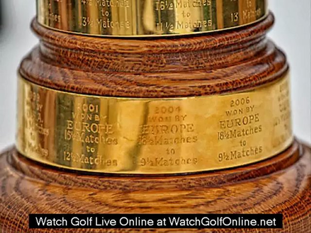 watch Ryder Cup golf tournament 2012 live online