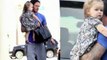 David and Harper Beckham Enjoy Some Father-Daughter Bonding