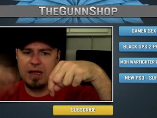 The GUNN Shop - Gamer Sex Website | Black Ops 2 Pro Audio | NEW Super Slim PS3 | MOH Heat Vision