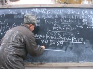 Cursul.24 - Lectia.15 - Notiunile de Limita, Derivata (cl.11-12.)