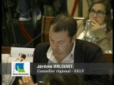 Intervention de Jérôme Virlouvet sur les PNR, assemblée plénière du 20 septembre 2012