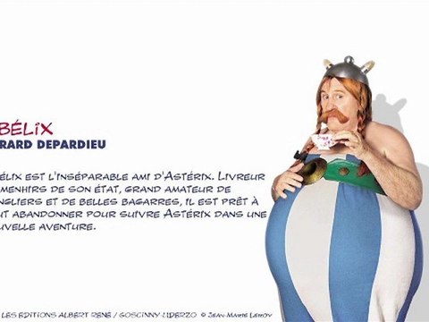 Gérard Depardieu est Obélix