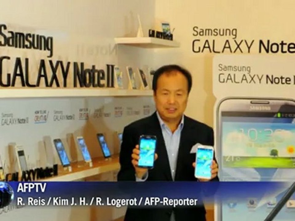 Galaxy Note II gegen iPhone5: Riesen-Smartphone von Samsung