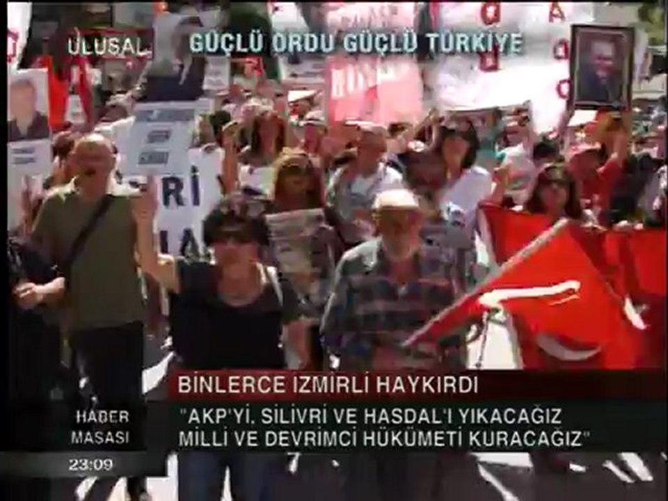 BİNLERCE İZMİRLİ HAYKIRDI - ULUSAL KANAL