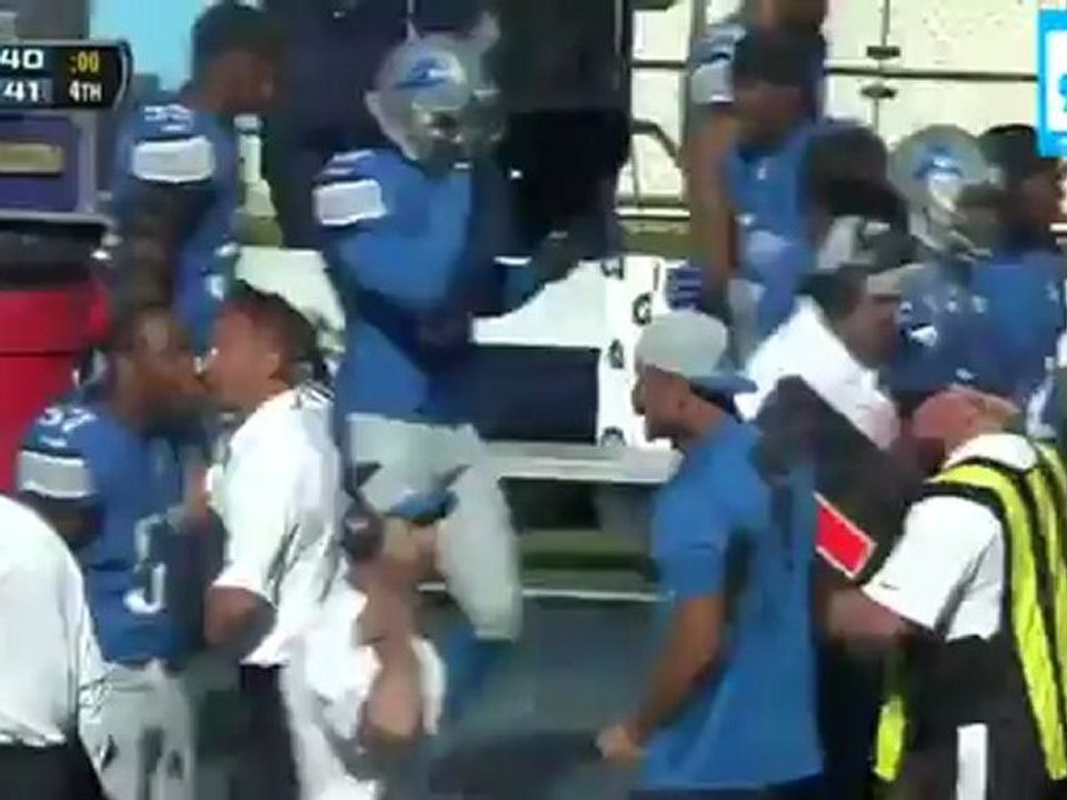 Detroit Lions Hail Mary Touchdown against Titans _ LIVE 9-23