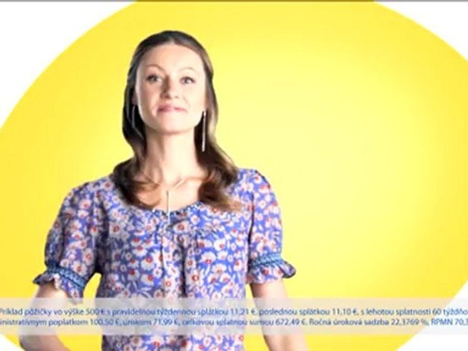 Provident reklama 2012 - Rýchla pôžička