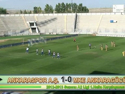 ANKARASPOR A.Ş. A2 - MKE ANKARAGÜCÜ A2 2012-2013 SEZONU A2 LİGİ 1.HAFTA