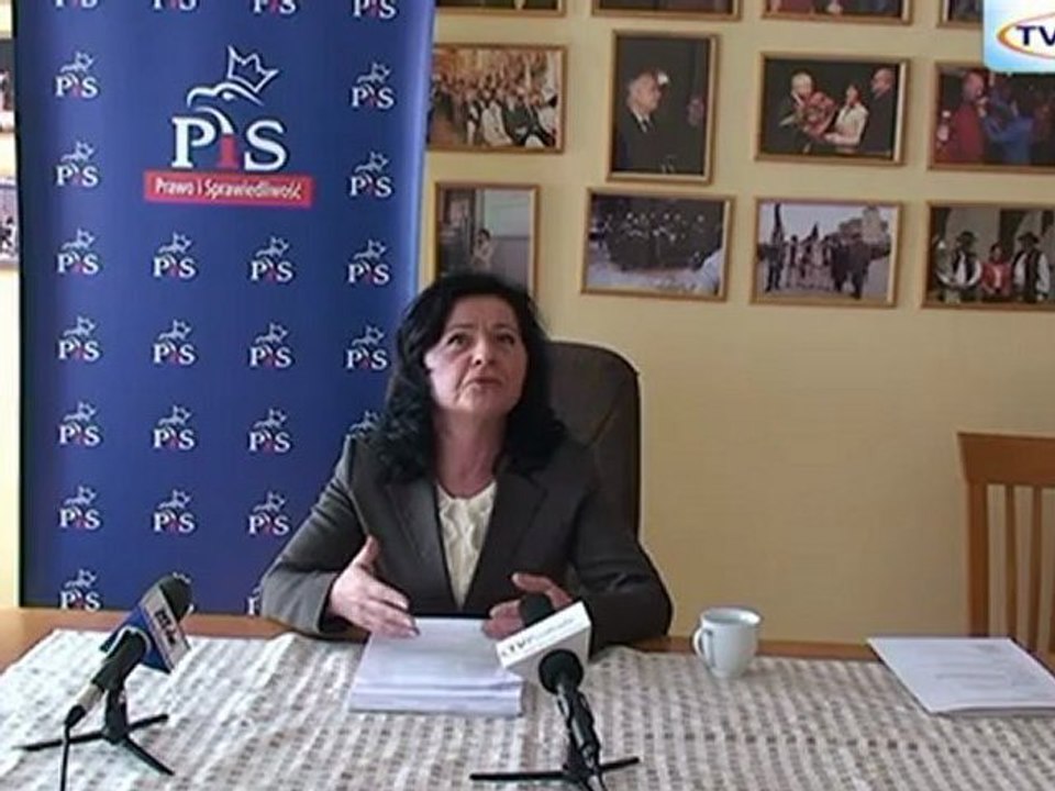 Konferencja prasowa poseł Anny Paluch - cz. I
