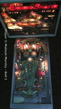 NITRO GROUND SHAKER pinball table (Bally 1980) - Pinburgh 2012 B Division Final (Game 4)