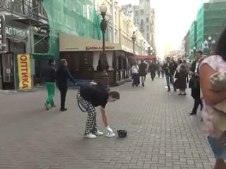 Мим на Арбате