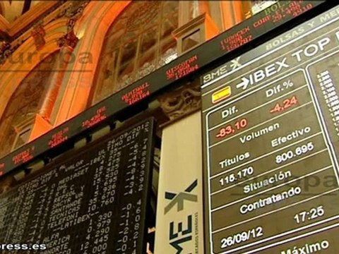 Ibex se desploma un 3,92%, prima escala a los 465