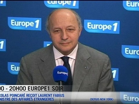 Fabius : la France pas en première ligne