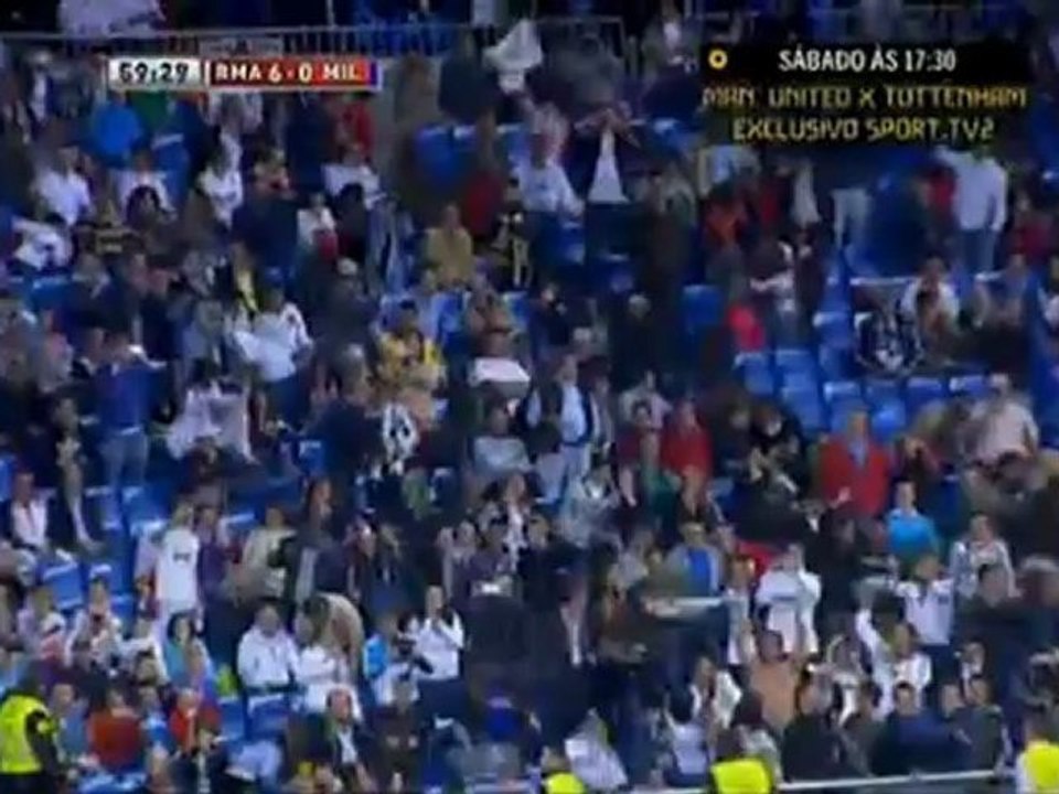 Hat-trick de Kaká (6-0)
