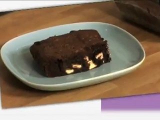 Brownies chocolat blanc et gingembre