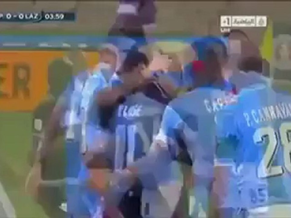 Klose EPIC MOMENT REFUSE HANDBALL GOAL (Napoli 3 - 0 Lazio) 2012