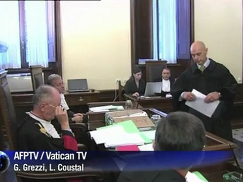 Vatileaks: début du procès de l'ex-majordome du pape