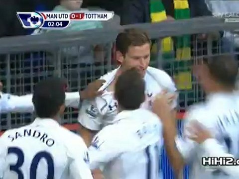 هدف توتنهام على مانشستر يونايتد -