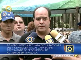 Julio Borges llama al vicepresidente Jaua "mentiroso"