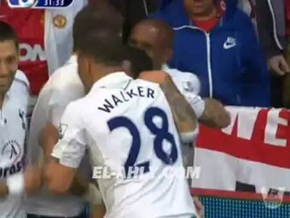 هدف رائع لجاريث بال لاعب جناح توتنهام الطائر في مرمى مانشيتسر يونايتد