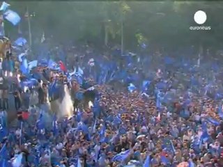 Mass opposition rally ahead of Georgian Presidential...