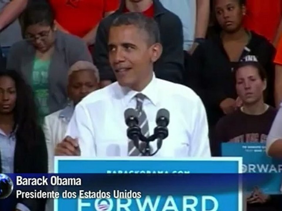 Pesquisas dão forte vantagem a Obama em Ohio e na Flórida