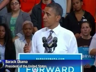 Obama mocks Romney tough talk on China