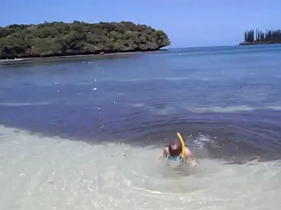 Barbotage baie de Kanuméra