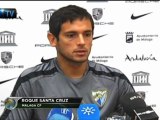 Roque Santa Cruz  cuenta su fichaje por el Málaga