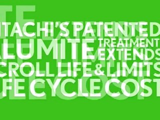 SRL Series Oil less Scroll Compressors - Hitachi Industrial Components & Equipment Division Air Technology Group