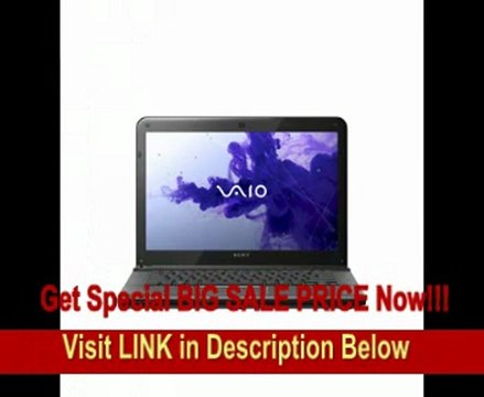 Sony Vaio SV-E 14 Series 14-inch Notebook 256GB SSD 16GB RAM (Intel Core i7-3820QM 3rd generation processor - 2.70GHz with TURBO BOOST to 3.70GHz, 16 GB RAM, 256 GB SSD Hard Drive, Blu-Ray, 14 LED Backlit WIDESCREEN display, Windows 7) Laptop PC FOR SALE
