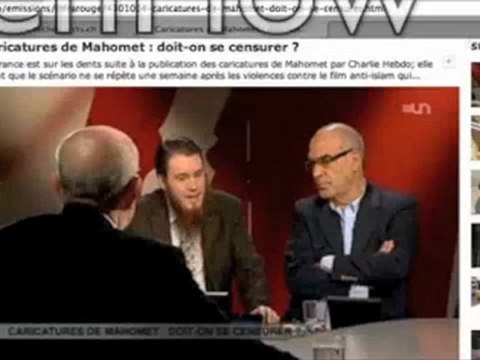 QUENELLE Barbu à Charlie Hebdo