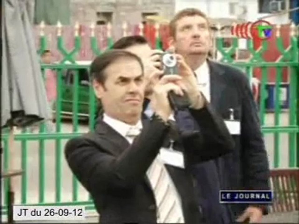 La délégation du  MEDEF visite le mémorial Pierre Savorgan de Brazza