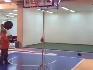 Bramos Backstage shooting during Euroleague's Media, by paobcgr
