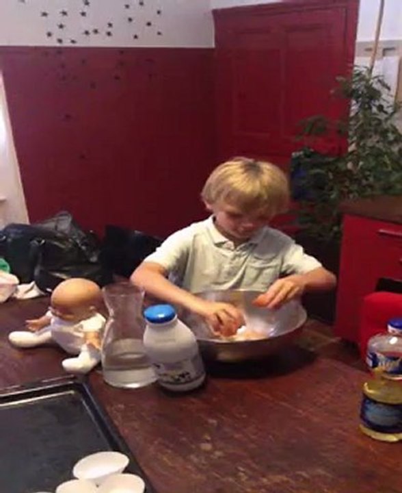 Eloi à la cuisine