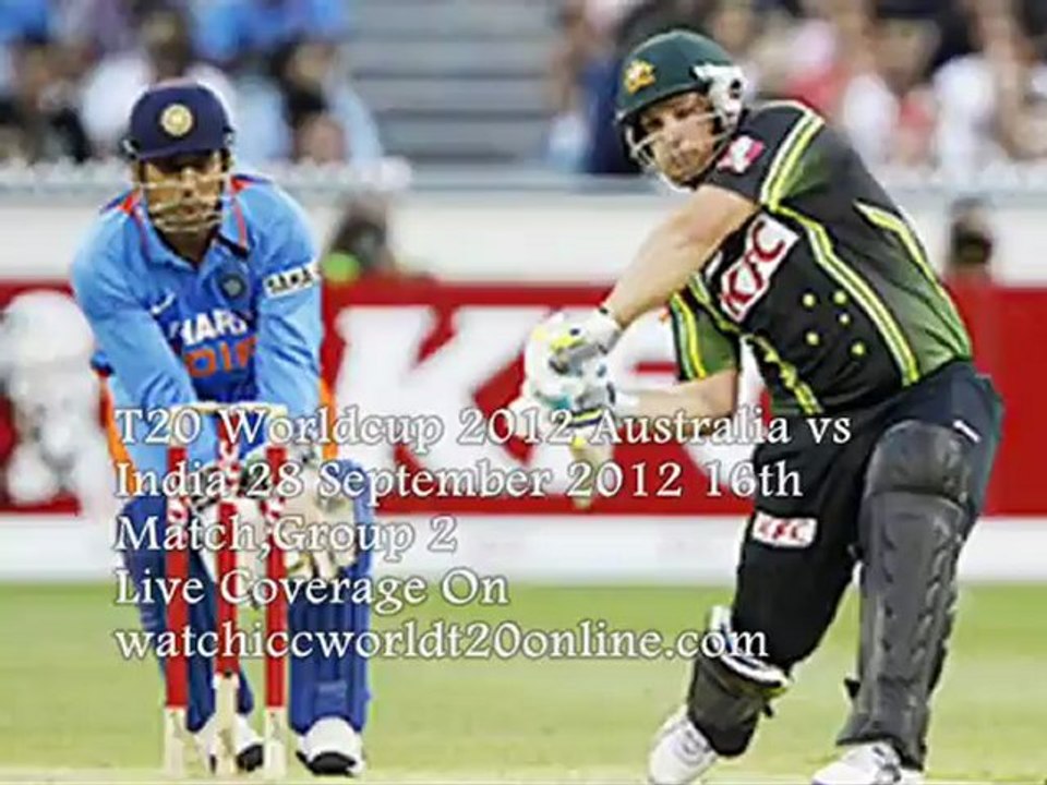 Super Eight World cup Match- India vs Australia Fri Sep 28th