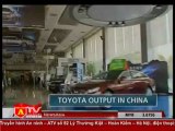 ANTÐ - Toyota ngừng sản xuất và xuất khẩu sang Trung Quốc