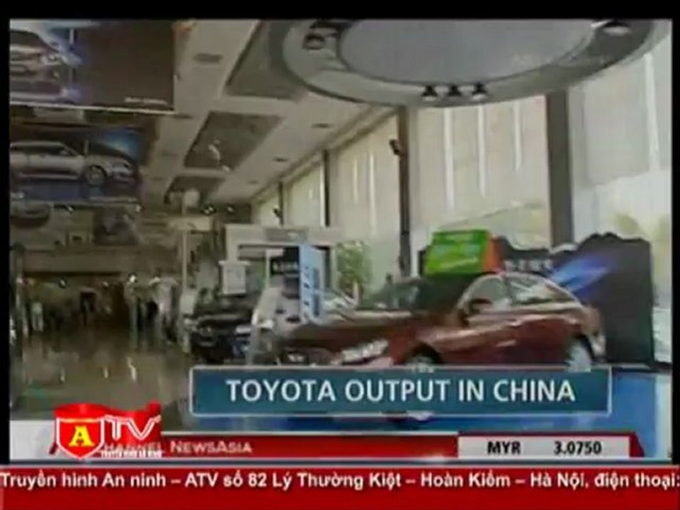 ANTÐ - Toyota ngừng sản xuất và xuất khẩu sang Trung Quốc