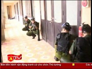 ANTÐ -CATP Hà Nội diễn tập phòng chống khủng bố