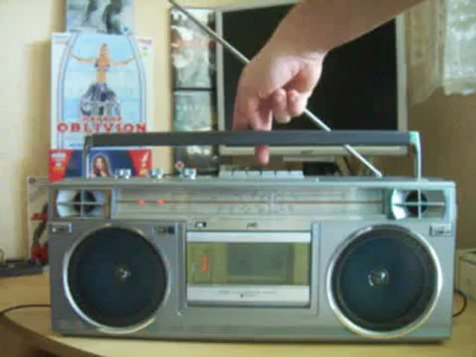 JVC RC 575 Boombox Ghettoblaster voll Restauration