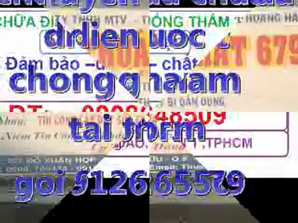 SUA NHA THAM DOT NHA TAI TPHCM GOI 0908648509