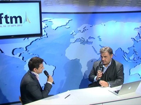 Interview de Patrice Arezina pendant le salon IFTM Top Résa 2012