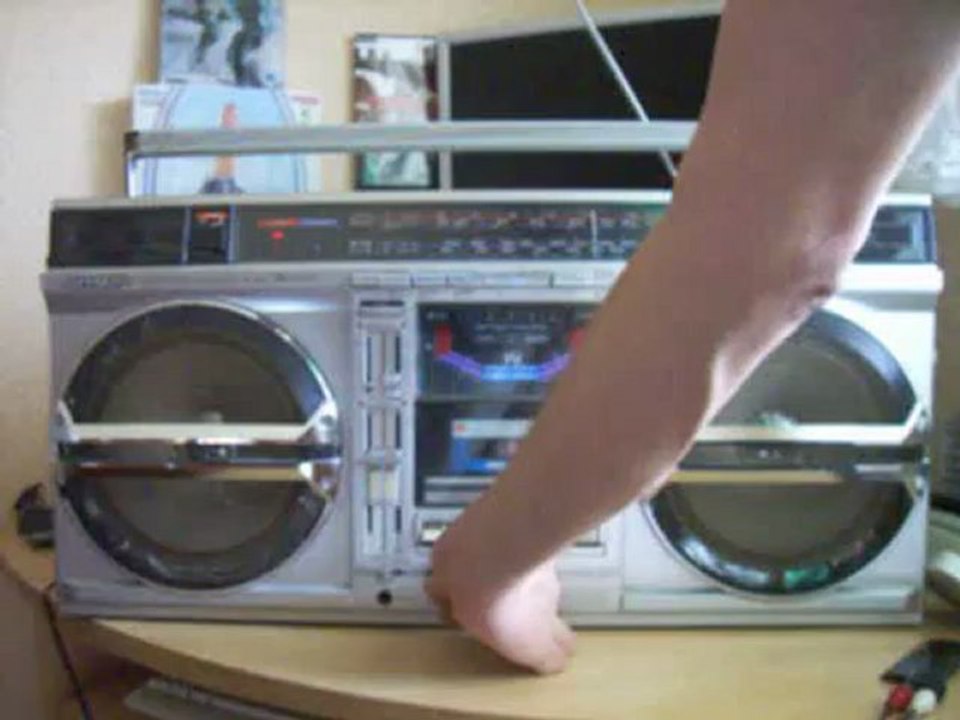 Sharp GF 9000 Boombox Ghettoblaster full restoration